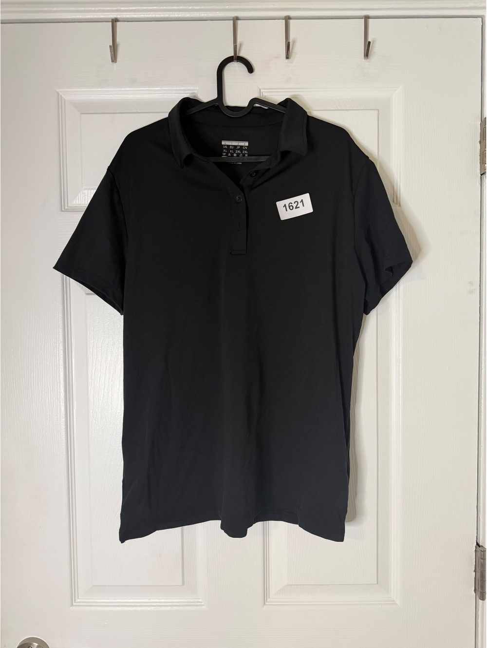 Uniqlo Men's Black Polo Shirt Size XL - #1621